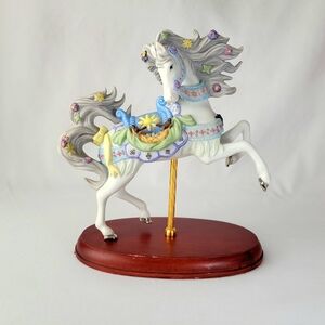 Lenox Springtime Carousel Horse Spring Limited Edition Figurine Vintage 2001